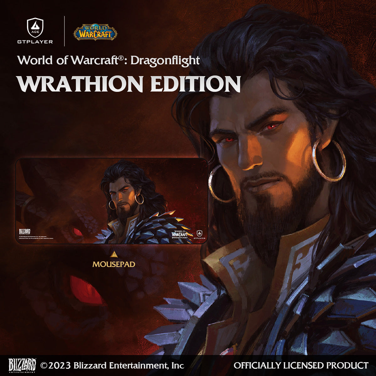 GTPlayer WoW Wrathion Edition | Mousepad - GTRacing US