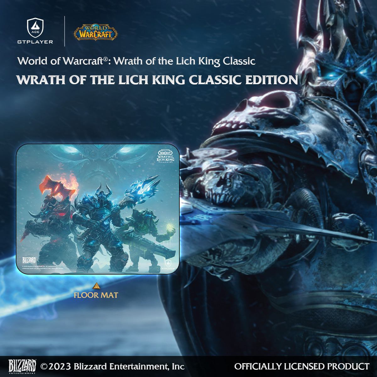 GTPlayer WotLK Edition | Floor Mat - GTRacing US