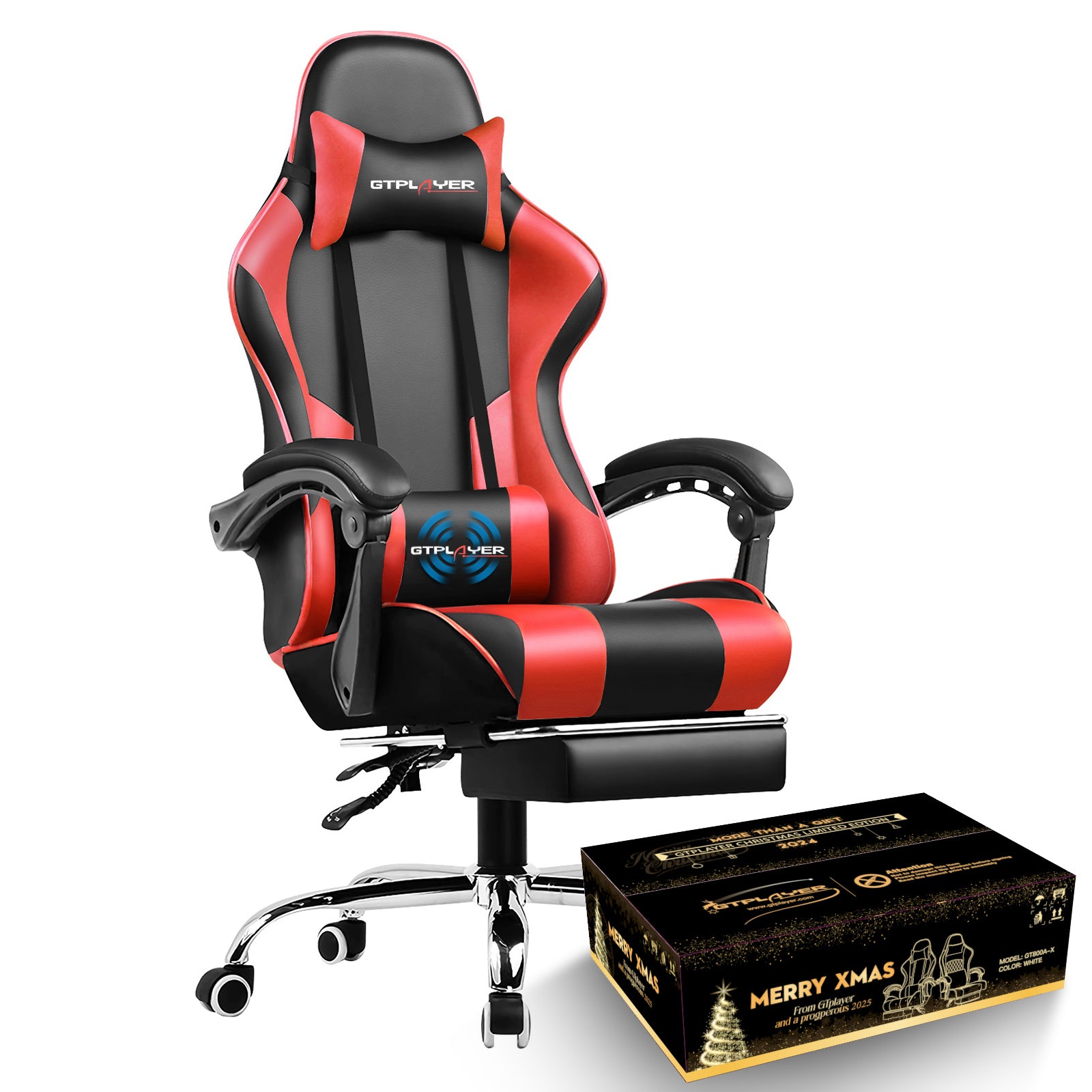 GTPLAYER 2023 GT800A Gaming Chair with Footrest