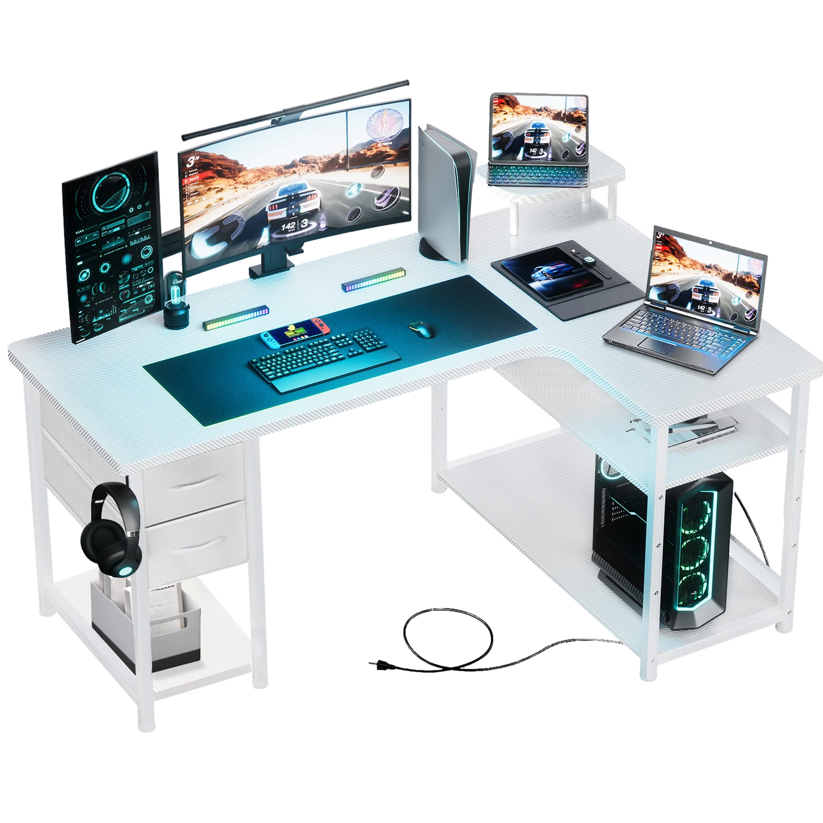 L-Shaped Desk DL004