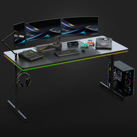 T-Shaped RGB Gaming Desk GTP200 - GTRACING