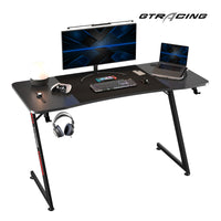 Z -Shaped Series RGB Gaming Desk Z09