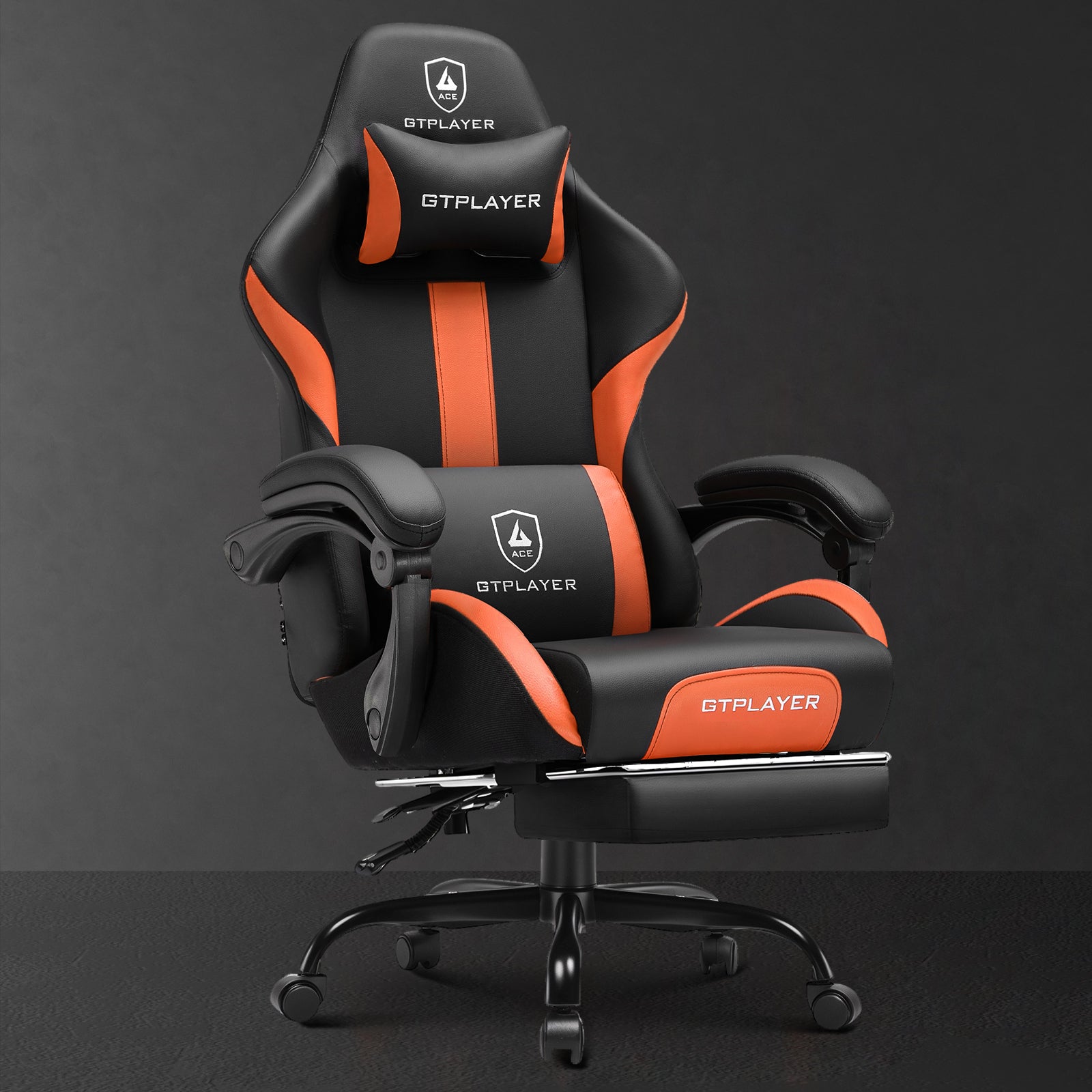 Footrest Series GT905 Leather | Gaming Chair - GTRacing / GTPlayer US
