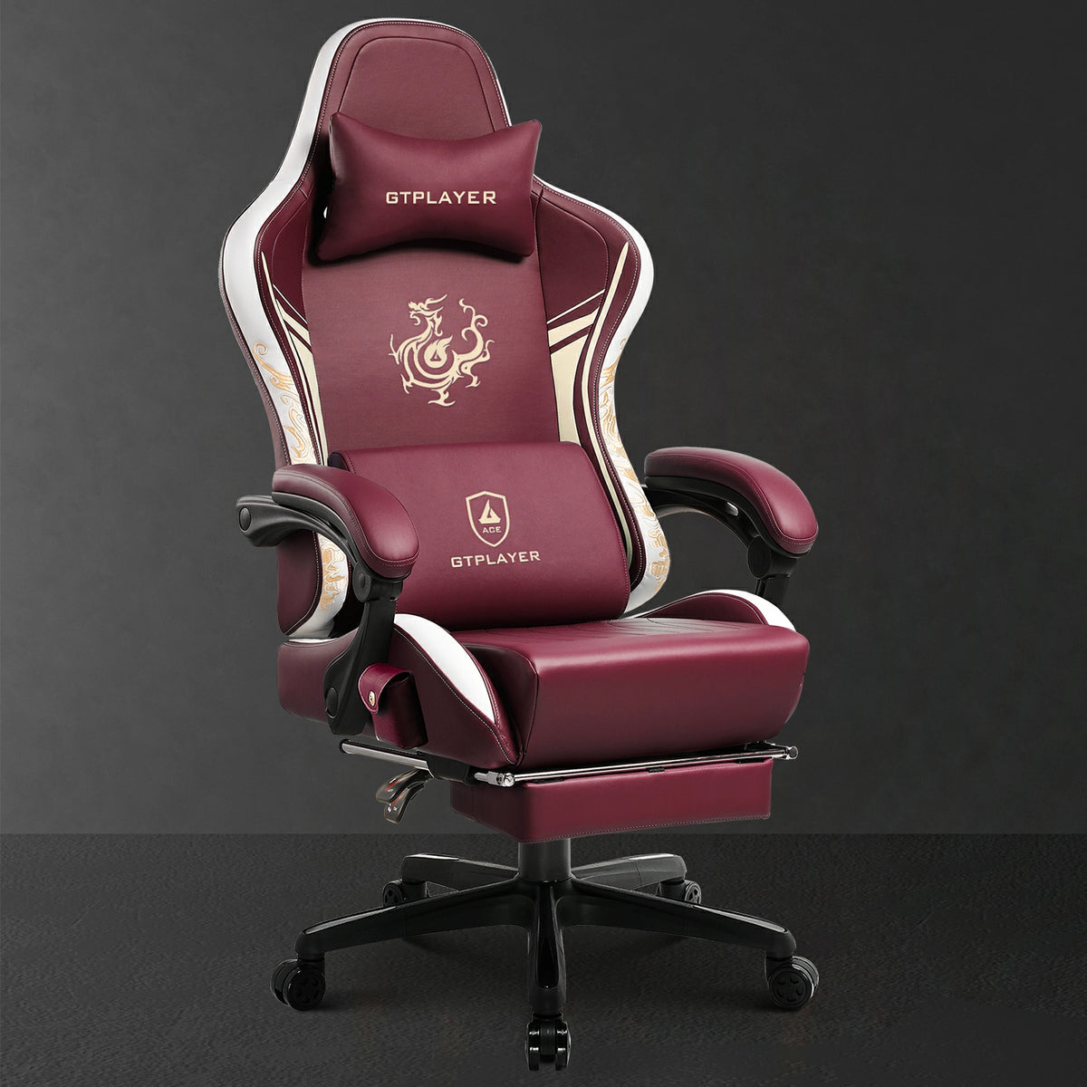 Licence High Game 北欧AOR Conquer Your Game with the Ace Series Dragon Gaming Chair GTPLAYER US