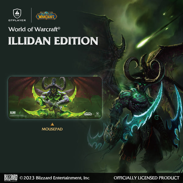 GTPlayer WoW Illidan Edition | Mousepad - GTPLAYER US