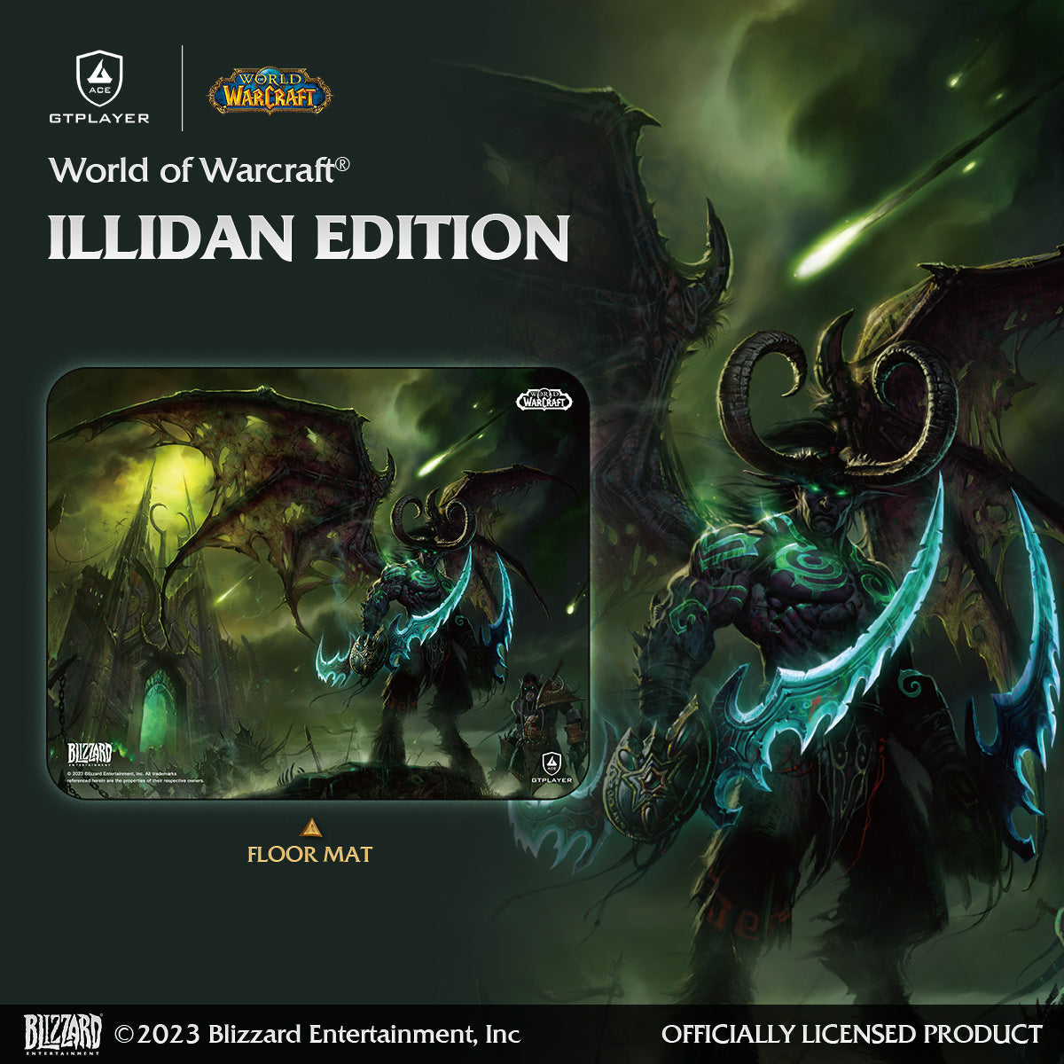 GTPlayer WoW Illidan Edition | Mousepad - GTPLAYER US