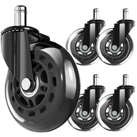 Heavy Duty PU Caster Wheel (Set) - GTRacing Gaming Chair