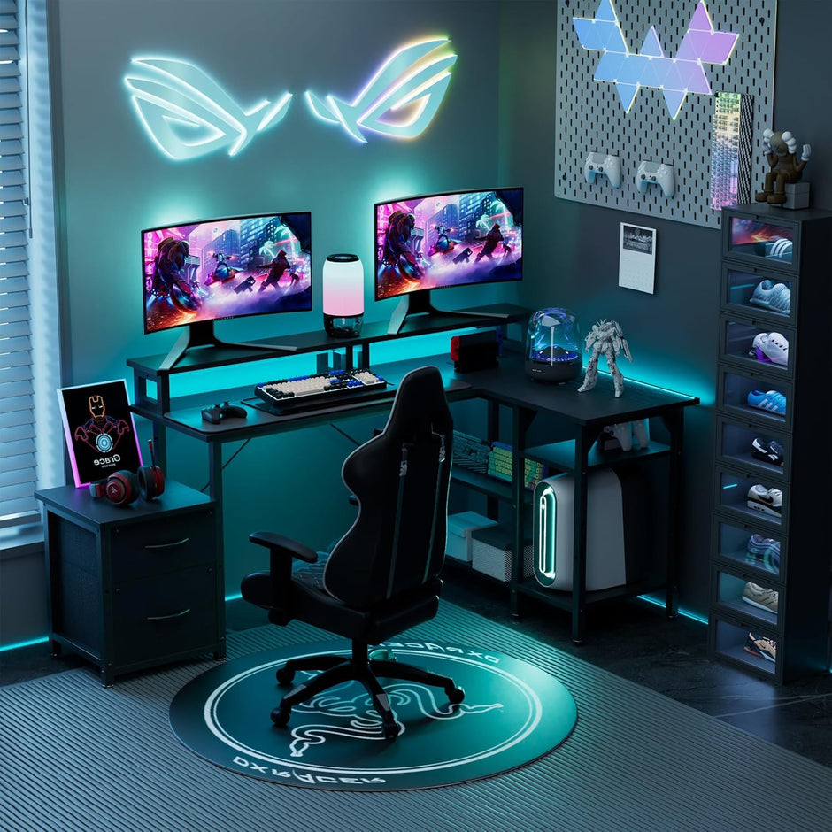 Gaming Computer Desk - GTPlayer US / GTRacing US