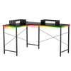 L -Shaped Series RGB Gaming Desk GTZ-410-WMT - GTRacing Gaming Chair