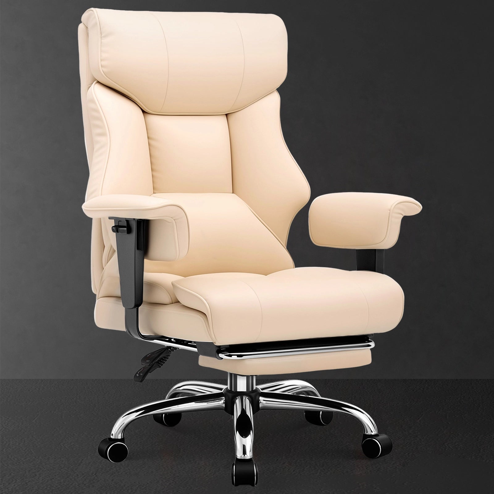 Office Chair CH215, Cozy Ergonomic Seat & Lumbar Support | COMHOMA