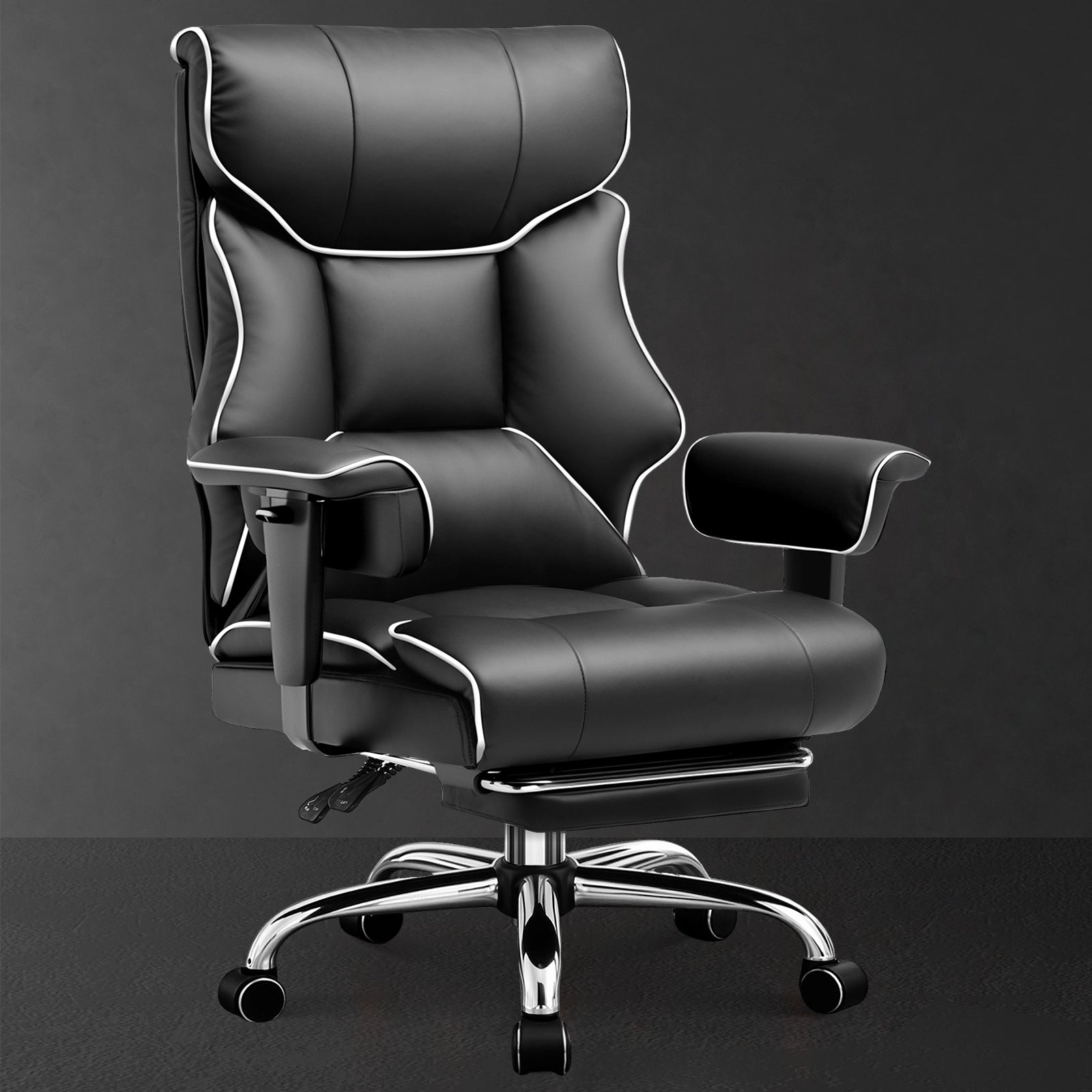 Office Chair CH215, Cozy Ergonomic Seat & Lumbar Support | COMHOMA Office Chair CH215, Cozy Ergonomic Seat & Lumbar Support | COMHOMA