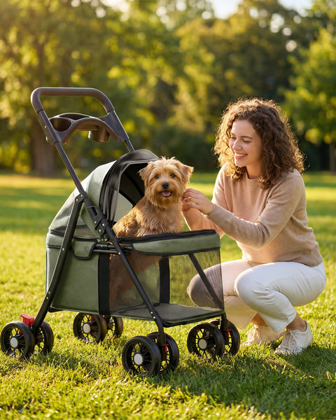 Foldable Pet Stroller PET-CART02