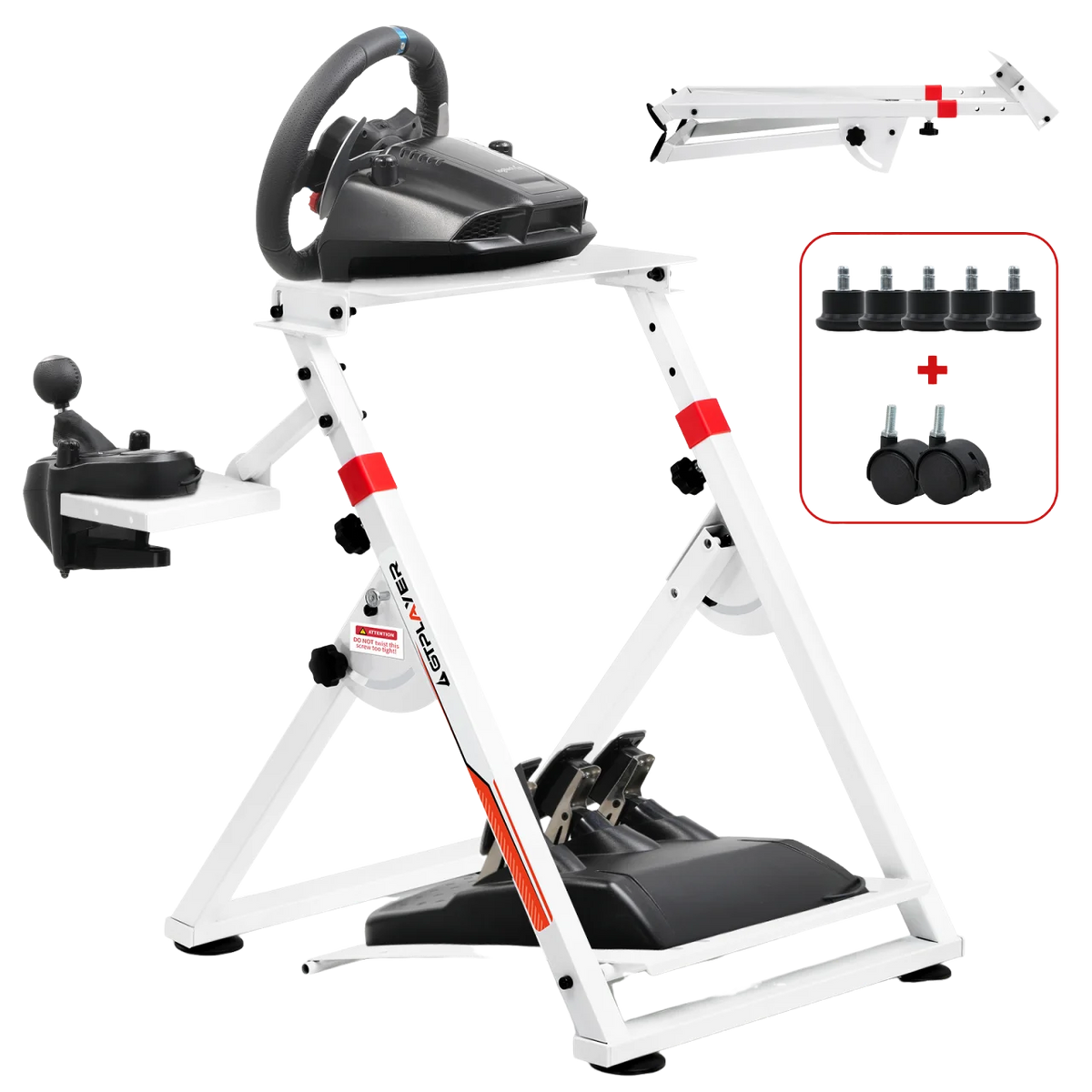 レーシングホイールスタンド racing wheel stand コックピット 