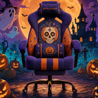 Halloween Pumpkin Skull Gaming Chair GT-HAL-SKULLPUMP