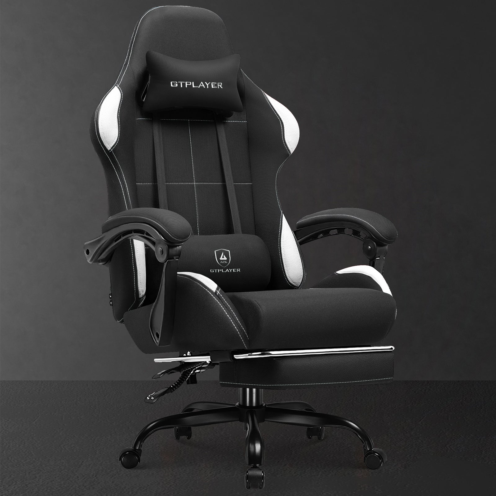 GTBEE-BLACK Reclining Gaming Chair | GTRACING GTBEE-BLACK Reclining Gaming Chair | GTRACING