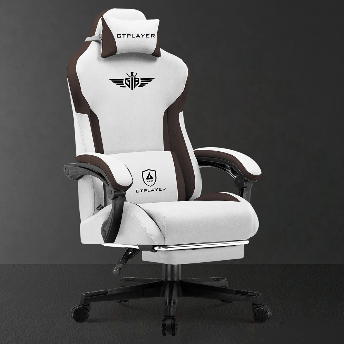 Fabric Gaming Chair 8 Colors Ergonomic Lumbar Support | GTPLAYER