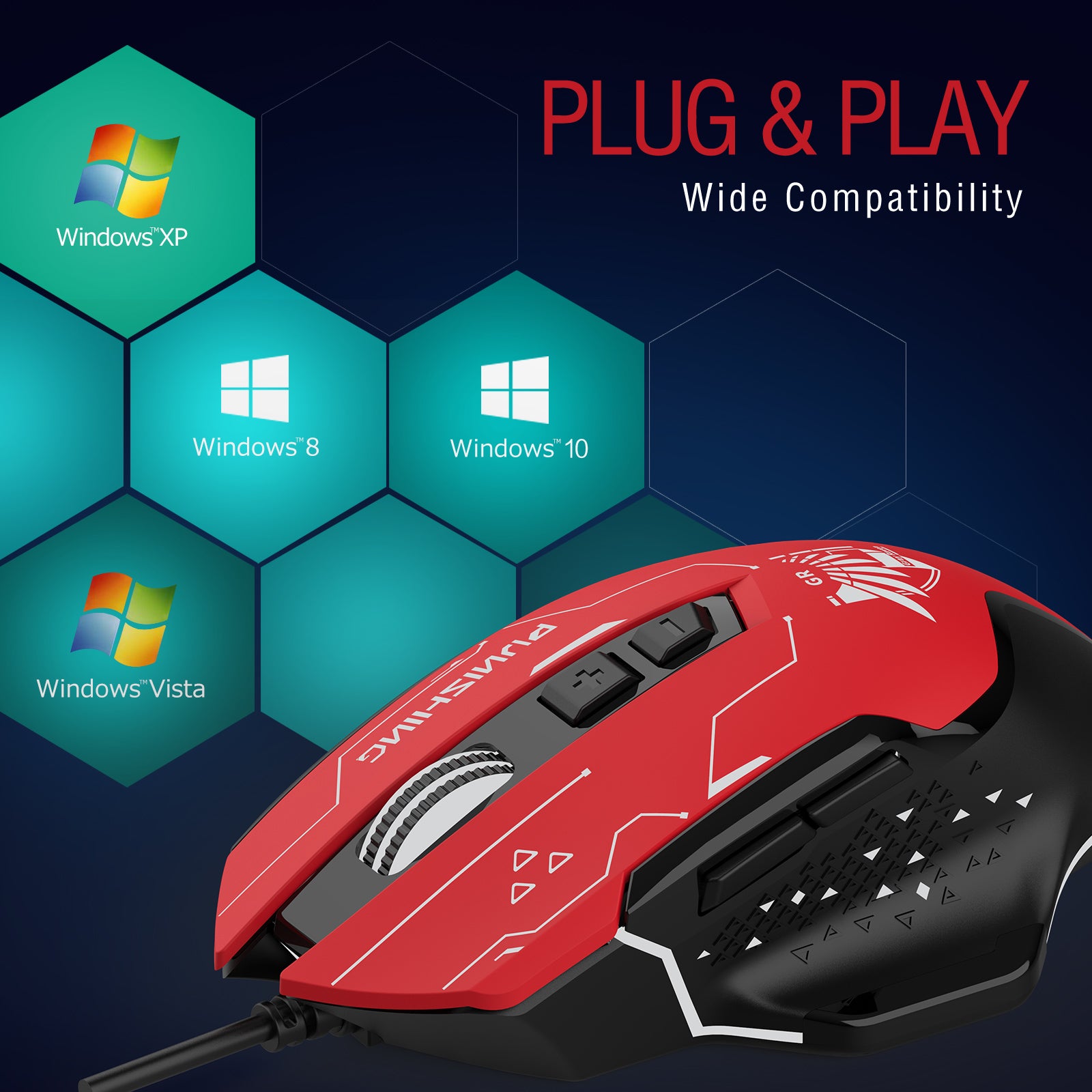 GTPLAYER  X PUNISHING: GRAY RAVEN SERIES SPECIAL GAMING MOUSE